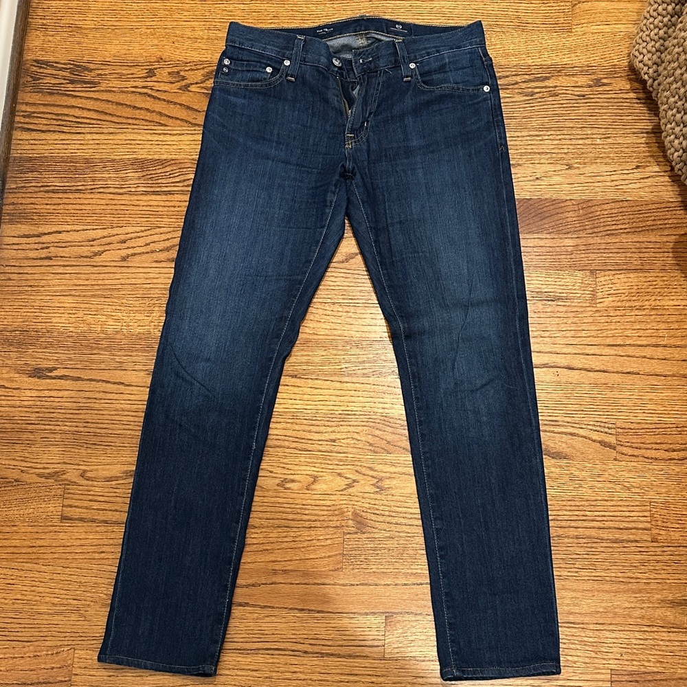 AG Tellis Modern Slim Dark Wash Jeans